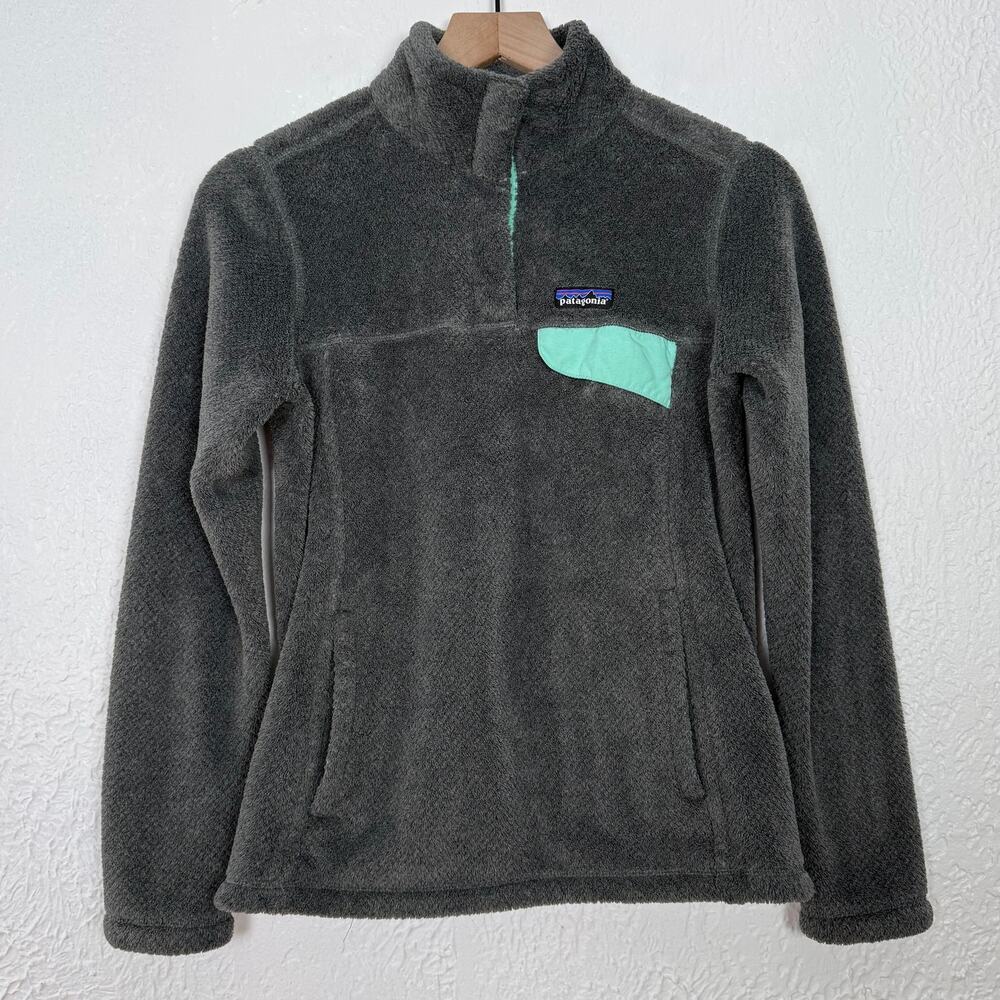 Patagonia Women's Snap-T Pullover Grey Size Small